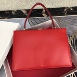 Front view of sleek modern women's handbag – women's premium purse