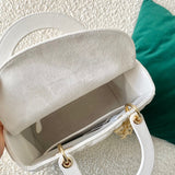 Top view of everyday-luxe classic women's handbag – women's statement bag