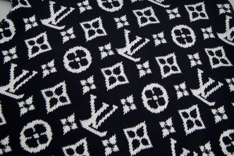 Side profile of Louis Vuitton luxury clothing with streetwear-inspired cut