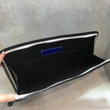 Polished Faux Leather Handbag - Signature Hardware Accents | Women's Statement Accessory #187 - alternate angle view (image 8) of designer-inspired handbag