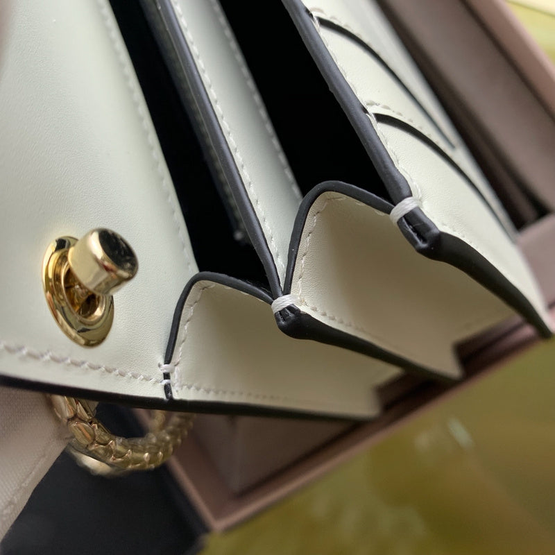 Timeless Faux Leather Handbag - Understated Luxury Look | Women's Fashion Handbag #1724 - interior view (image 6) of designer-inspired handbag
