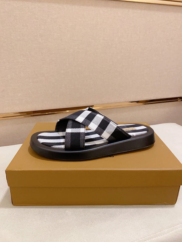 Burberry shoes Style 015 - front view, refined designer finish