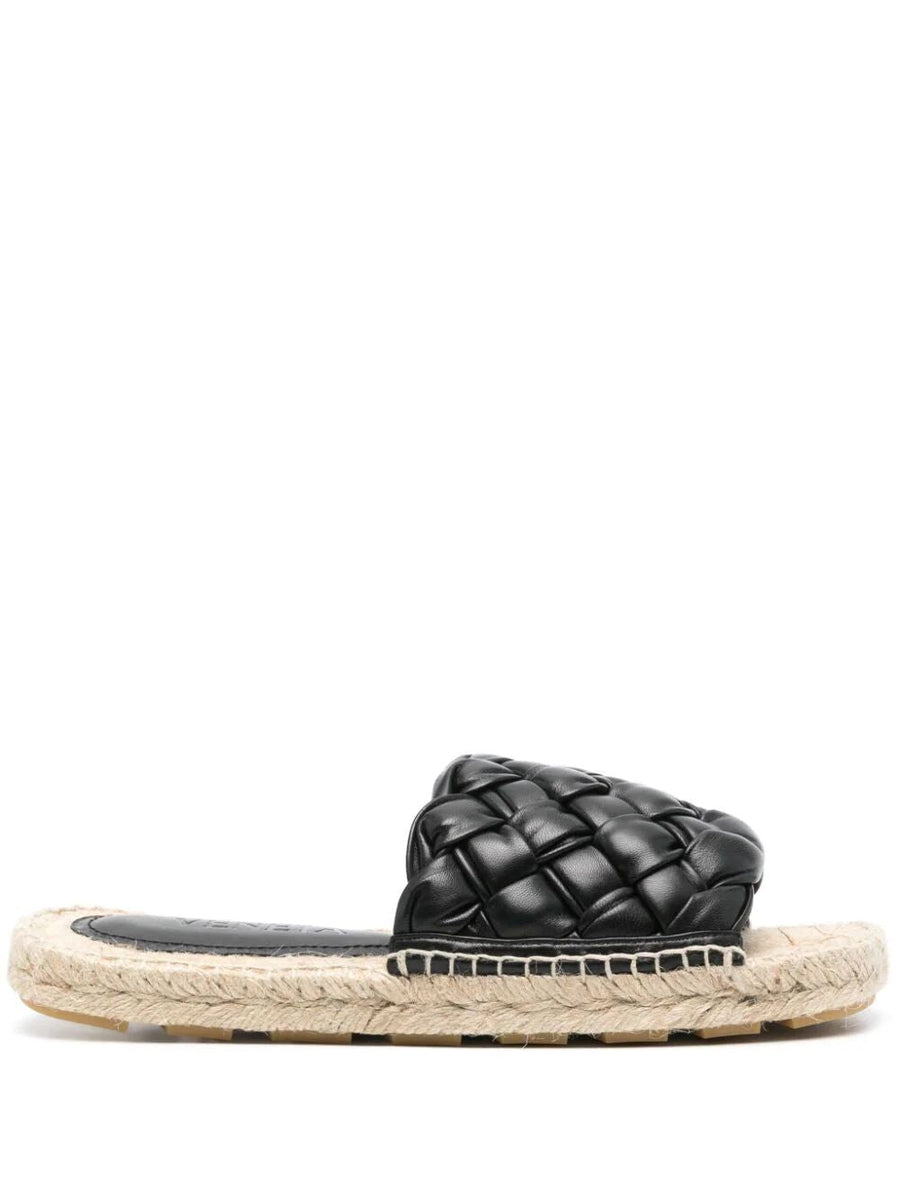 Bottega Veneta flats luxury designer piece front view