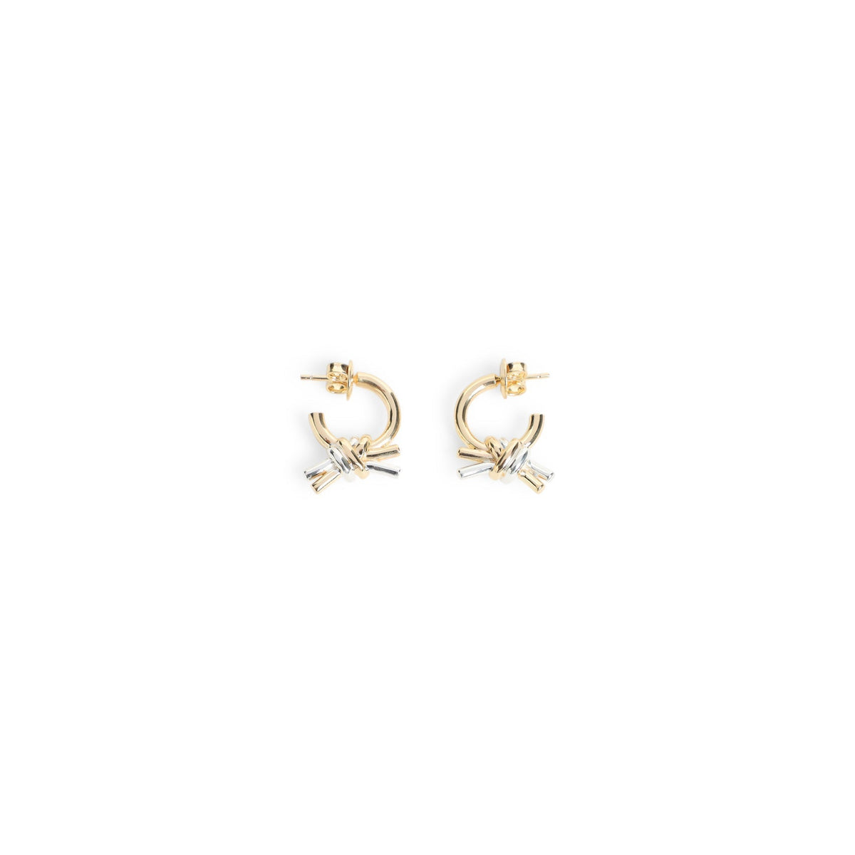 Bottega Veneta Jewellery? Bottega Veneta Knot Earrings Women Elegant Everyday Fine Jewellery