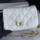 Zivas Charm Chic Craftsmanship Everyday Handbag (Everyday Luxury Essential) – Detail View