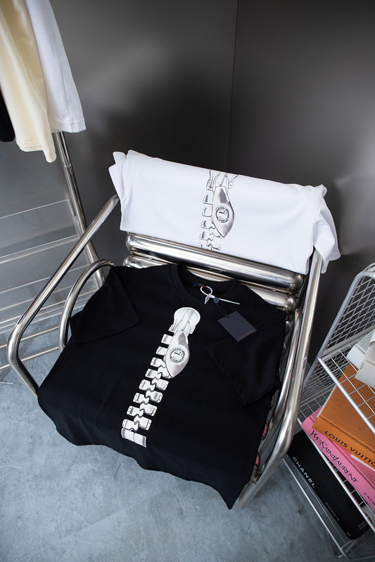 Back view of Louis Vuitton cotton t-shirt with contemporary cut