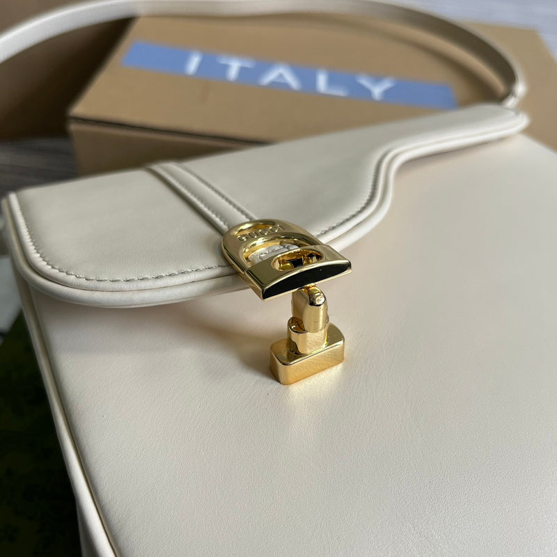 Interior view of classic elevated women's handbag – women's luxury handbag