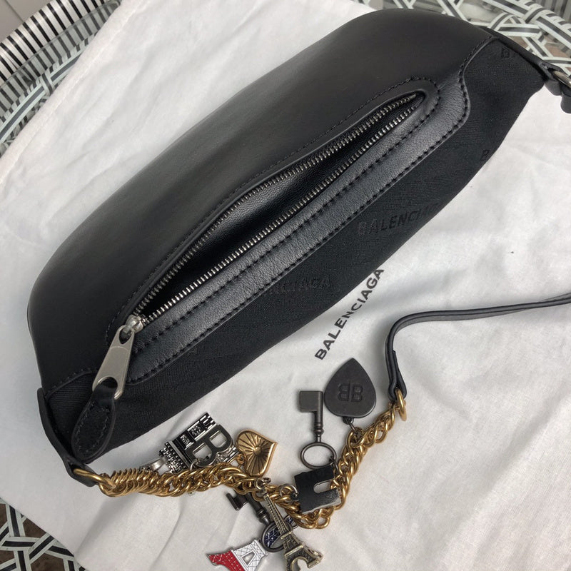 Back view of polished chic women's handbag – women's everyday handbag
