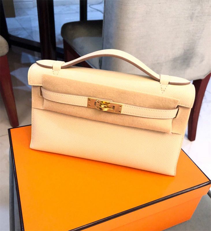 Close-up detail of modernist bag design