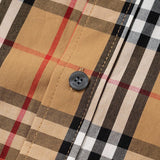 Burberry clothing close-up — premium authentic designer style