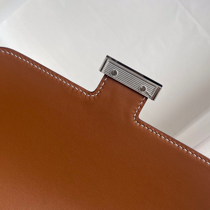 Close-up detail of statement bag design
