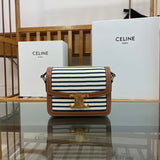 Front view of refined chic women's handbag – women's designer-style accessory