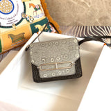 Close-up detail of elegant bag design