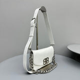 Zivas Charm Modern Edge Statement Handbag (Signature Shape & Finish) – Lifestyle Shot