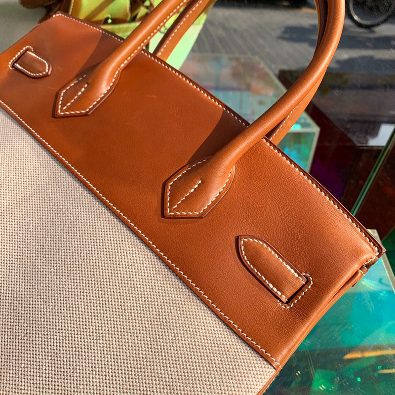 Close-up detail of elegant bag design