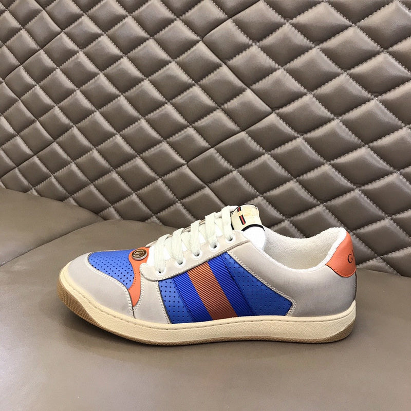 Gucci classic monochrome luxury sneakers view 6 everyday casual design