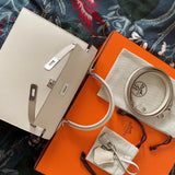 Interior view of structured premium bag