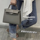 Tailored handbag styled for everyday wear