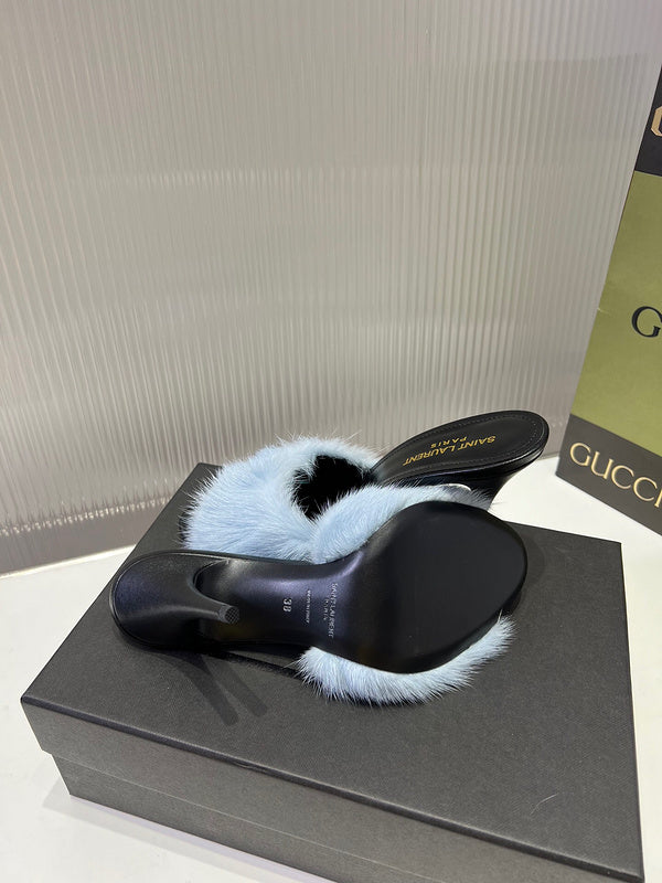 Saint Laurent luxury shoes back view — premium authentic designer style