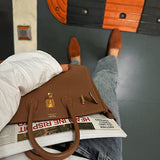Balanced bag shown from front angle