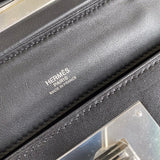 Close-up detail of sophisticated bag design