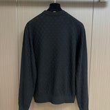 Side profile of Louis Vuitton luxury clothing with label-forward styling