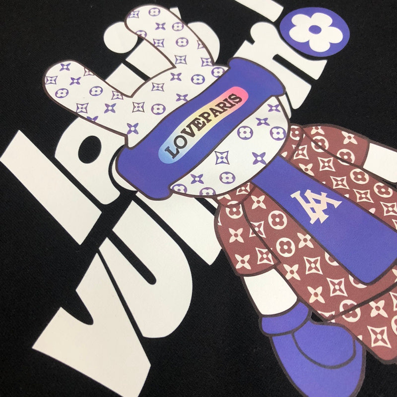 Front view of Louis Vuitton luxury clothing with relaxed-fit cut