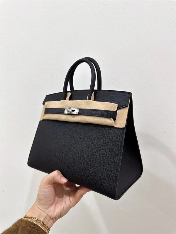 Close-up detail of refined bag design