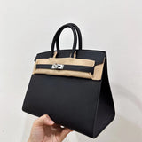 Close-up detail of refined bag design
