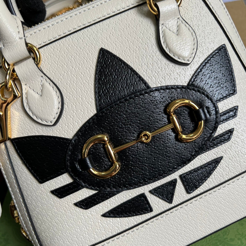 Side profile of premium refined women's handbag – women's luxury handbag