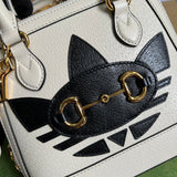 Side profile of premium refined women's handbag – women's luxury handbag
