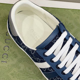 Gucci sneakers detailed view showing premium designer craftsmanship