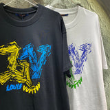Full styled look of Louis Vuitton cotton t-shirt with runway-inspired design