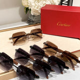 Lifestyle view of Cartier unisex sunglasses