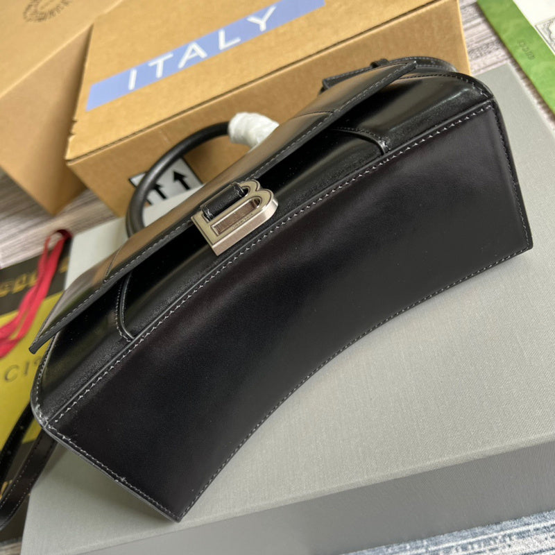 Structured Faux Leather Handbag - Versatile Everyday Design | Women's Fashion Handbag #299 - styled full view (image 7) of designer-inspired handbag