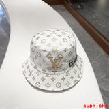 Close-up detail view of Louis Vuitton unisex cap