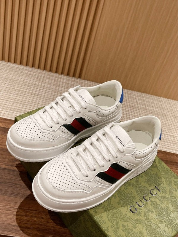 Gucci classic monochrome luxury sneakers view 7 cushioned comfort fit