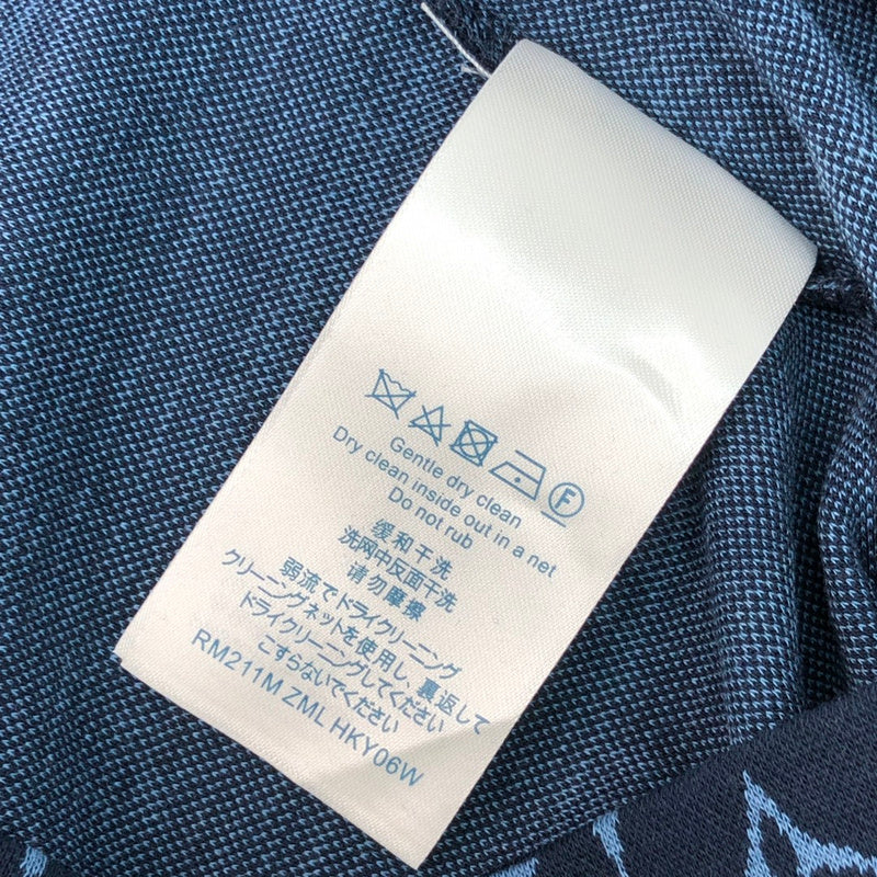 Flat lay presentation of Louis Vuitton cotton t-shirt with label-forward styling