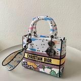 Front view of refined sleek women's handbag – women's designer-style accessory