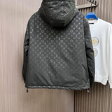 Side profile of Louis Vuitton luxury clothing with streetwear-inspired cut