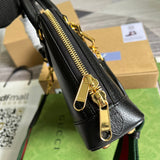 Back view of polished statement women's handbag – women's luxury accessory