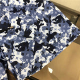 Front view of Louis Vuitton cotton t-shirt with runway-inspired design