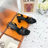 Hermes sandals Style 142 - styled lifestyle view