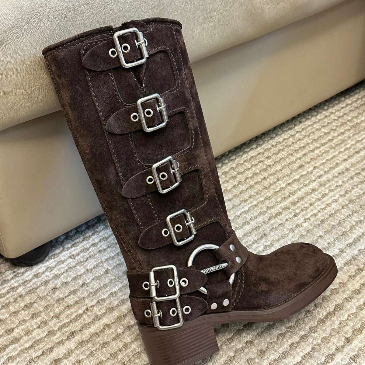 Shoes? Miu M Boots Premium Designer Casual Shoes