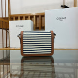 Side profile of refined chic women's handbag – women's designer-style accessory