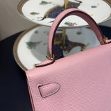 Close-up detail of graceful bag design