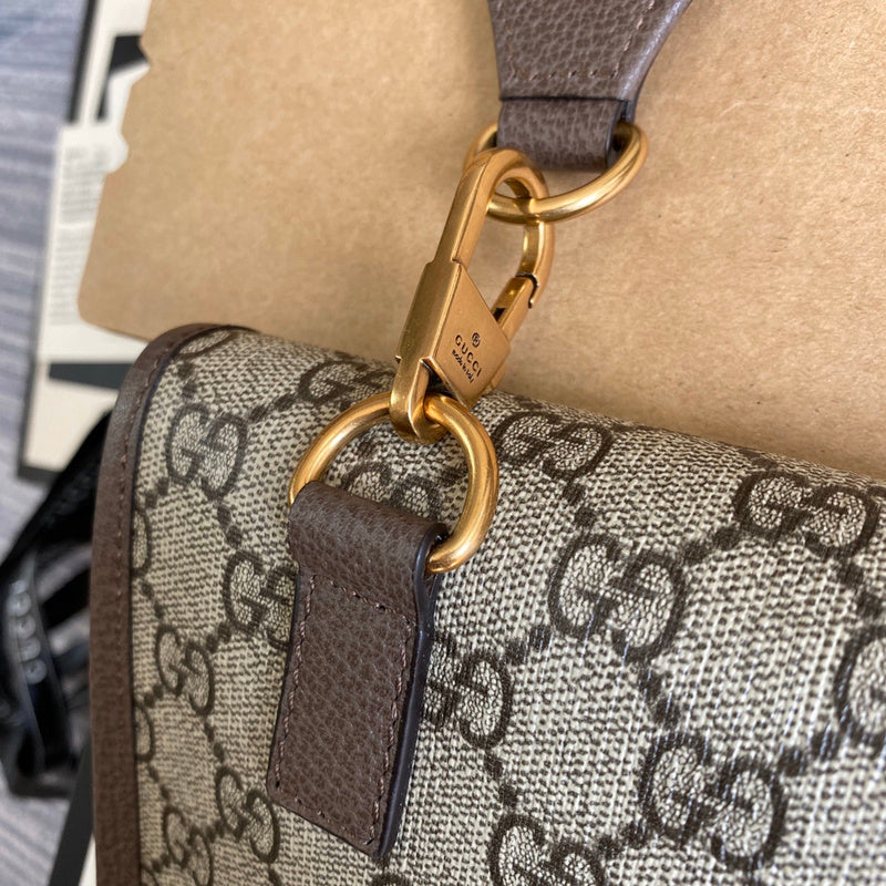 Top view of modern everyday-luxe women's handbag – women's designer-style accessory