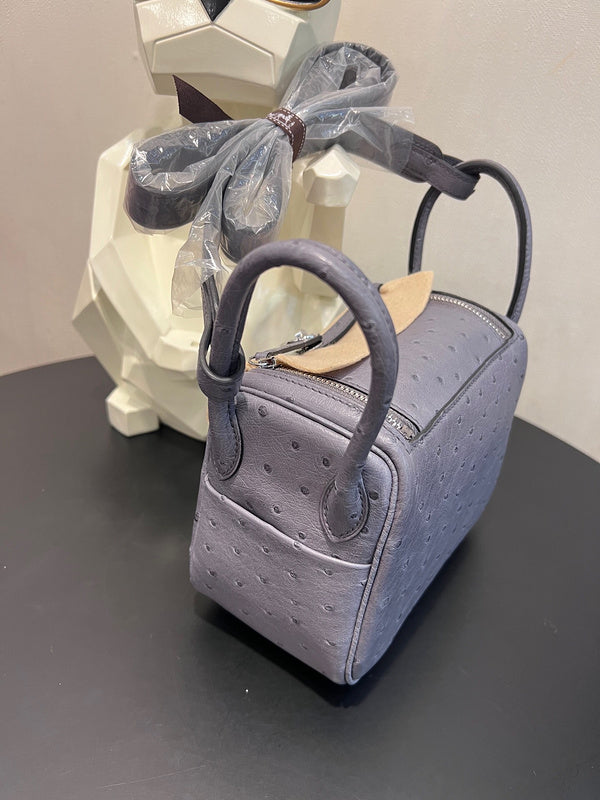  Modern satchel carried on shoulder