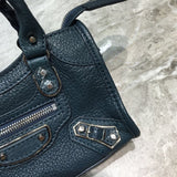 Classic Faux Leather Handbag - Sleek Minimalist Lines | Women's Everyday Carry Handbag #694 - alternate angle view (image 8) of designer-inspired handbag