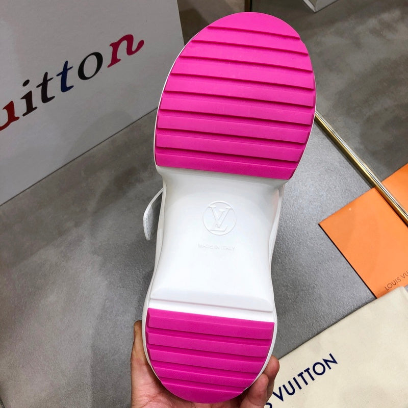 Louis Vuitton Nude Pointed-Toe Flats - Sole Detail View